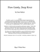 Flow Gently, Deep River Concert Band sheet music cover